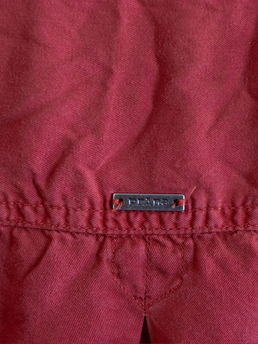 PrAna Rust Orange Button-Up - Picture 5 of 8